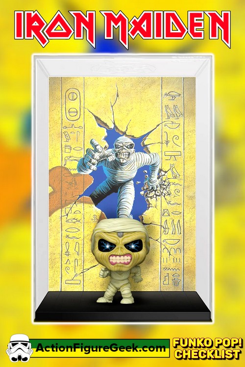 09 Iron Maiden Powerslave Mummy Eddie Funko Pop! Album Figure