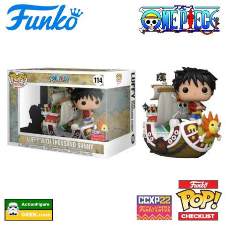 114 Luffy with Thousand Sunny - 2022 CCXP Exclusive
