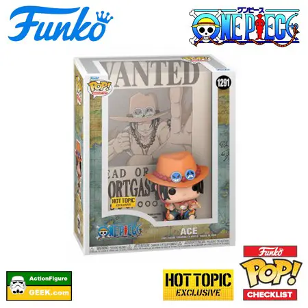 1291 Ace Wanted Poster - Hot Topic Exclusive