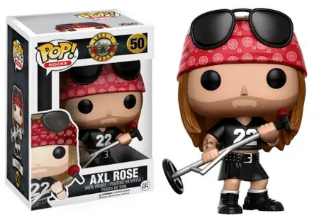 Product image Guns N Rose's 50 Axl Rose Funko Pop Figure - Guns N Roses Funko Pop Figures