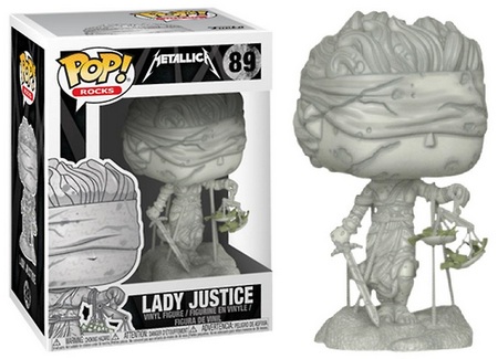 Metallica 2017 Funko POP! Rocks Band Members & Lady Justice Set