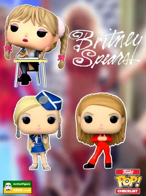 Britney Spears Funko Pop! Figures Checklist and Buyers Guide