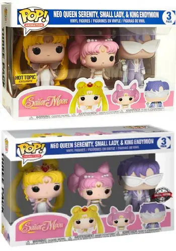 Product image Neo Queen Serenity, Small Lady, King Endymion - Hot Topic Exclusive and Special Edition
