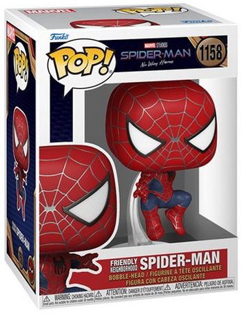 Product image 1158 No Way Home Friendly Neighborhood Spider-Man Leaping Pop