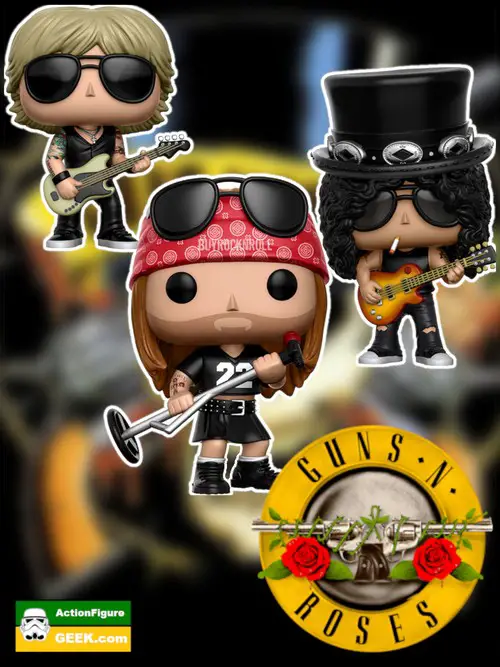 Pop Rocks Guns N' Roses Funko Pops