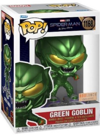 Product image 1168 Green Goblin Metallic Funko Pop