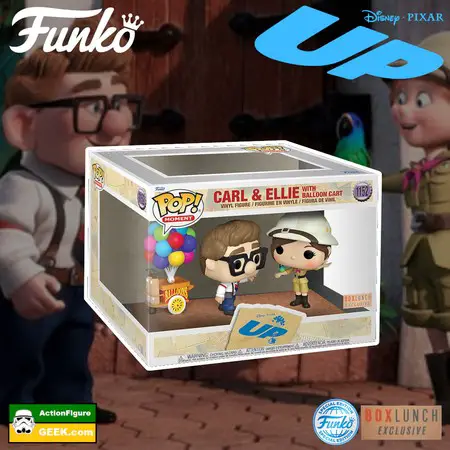 Product image 1152 Carl and Ellie with Ballon Cart Movie Moment Funko Pop BoxLunch and Funko Special Edition