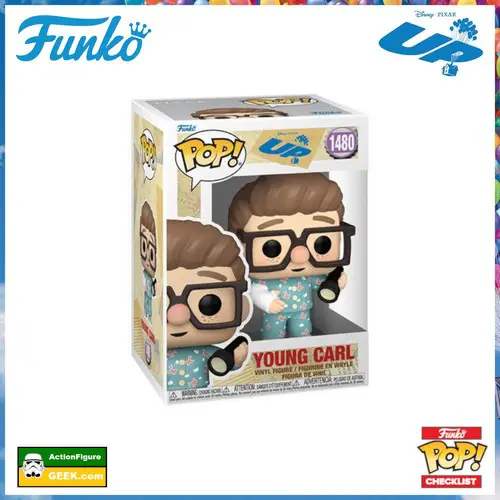 1480 Up Young Carl with Flashlight Funko Pop! 