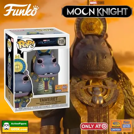 Product image 1189 Marvel Moon Knight Taweret Funko Pop! – WonderCon and shared Target Exclusive