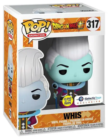Product image - Whis GITD - Galactic Toys Exclusive - Dragon Ball Z Funko Pop