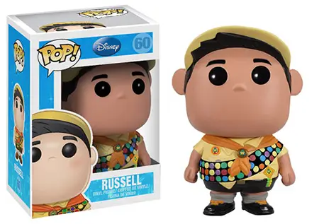 Product image 60 Russell - Up Movie Funko Pop Figure - Up Funko Pop Figures Checklist