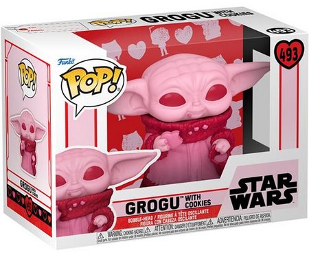 Product image 493 Grogu with cookies Valentines Day - Valentine's Day Funko Pop