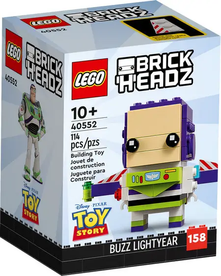 Box front - Disney Pixar  Toy Story  - Buzz Lightyear (40552) LEGO BrickHeadz