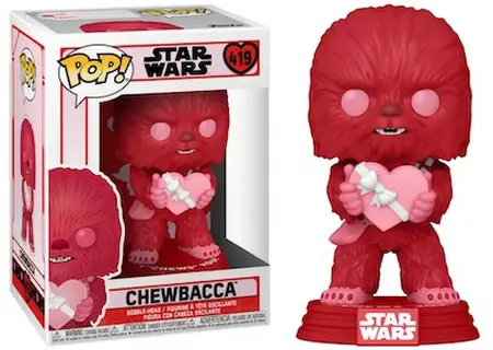 Product image 419 Chewbacca Valentine's Day Heart - Valentine's Day Funko Pop