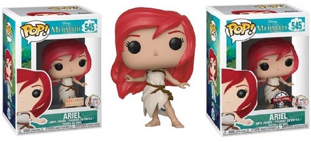 Funko Pop The Little Mermaid - 545 Ariel Sail Dress - BoxLunch Exclusive and Special Edition