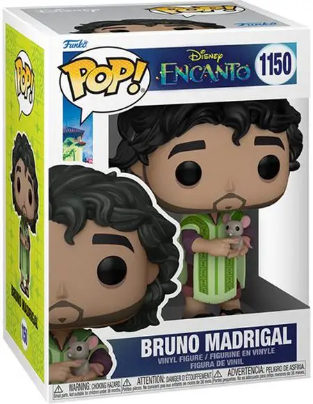 Product image 1150 Bruno Madrigal Disney Funko Pop Figure
