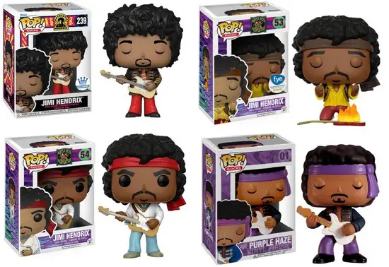 Jimi Hendrix Funko Pop Figures Checklist, Buyers Guide and Gallery AFG