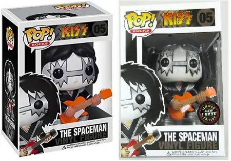 Product image 05 KISS - The Spaceman and Spaceman GITD Chase KISS Funko Pop Figures Checklist