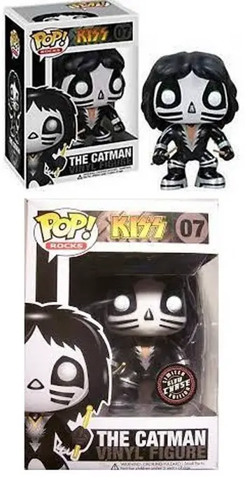 Product image 07 KISS - The Catman  and Catman GITD Chase KISS Funko Pop Figures Checklist