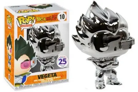 Product image - Vegeta Funimation Vegeta Silver Chrome Exclusive