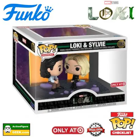 1065 Loki & Sylvie Funko Pop! Moment - Target Exclusive and Special Edition
