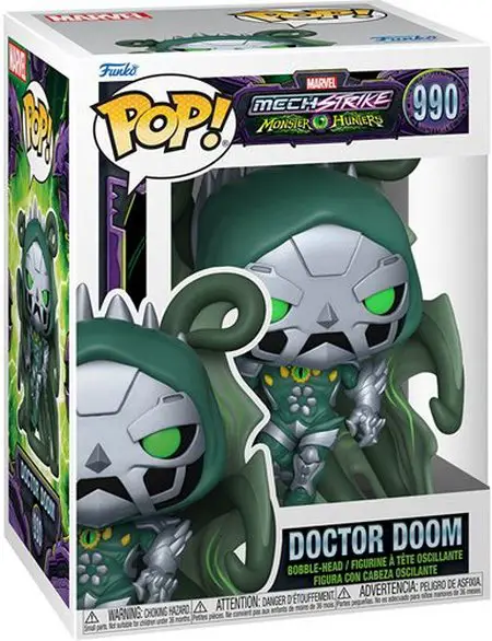 Product image 990 Doctor Doom - Marvel Mech Strike Monster Hunters Funko Pop