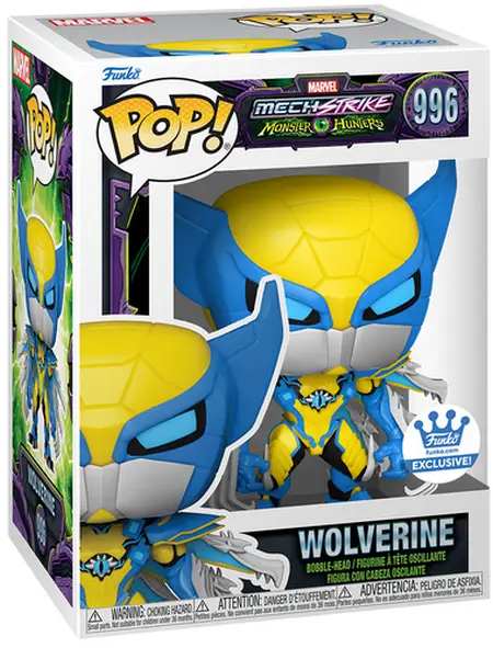 Product image 996 Wolverine Monster Hunters Funko Pop