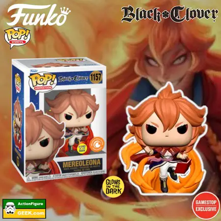 Product image 1157 Mereoleona with Flame Fists GITD GameStop and Crunchyroll Exclusives