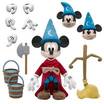 Product image isney Ultimates Fantasia Sorceror's Apprentice Mickey Mouse Action Figure