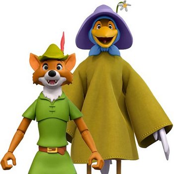 Product image Disney Ultimates Robin Hood with Stork Costume Action Figure
