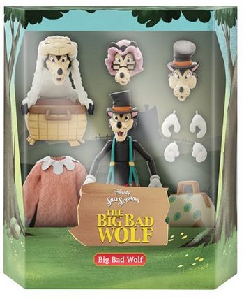 Product image Silly Symphonies Big Bad Wolf 7-Inch Scale Disney Ultimates Action Figure