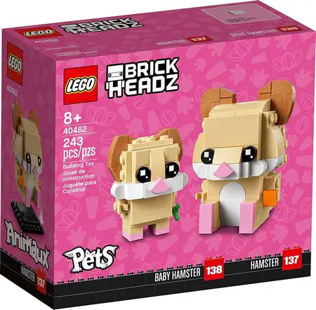 Product image 40482 Hamster LEGO BrickHeadz Set