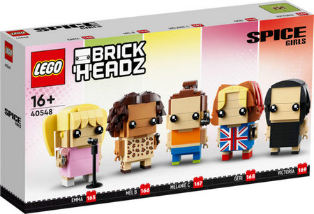 Product image - Spice Girls LEGO BrickHeadz Tribute Box Front