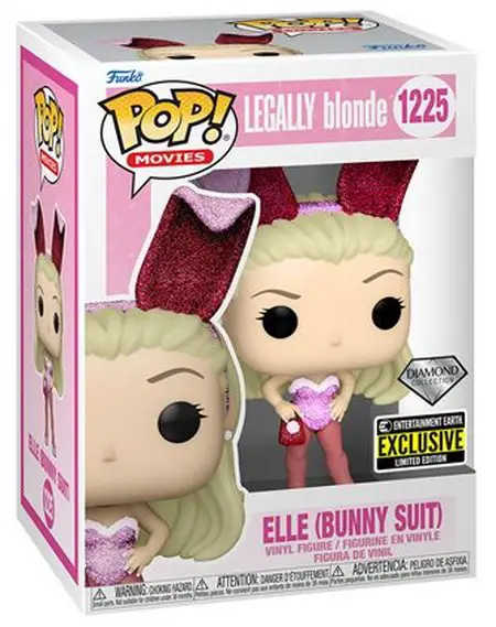 Product image 1225 Legally Blonde Elle Woods Bunny Suit Diamond Glitter Pop – Entertainment Earth Exclusive