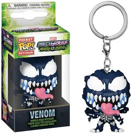 Product image Venom Funko Pop Keychain Marvel Monster Hunter Mech Strike