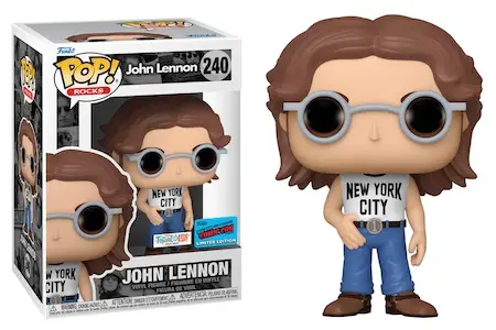 Product image - John Lennon NYC t shirt John Lennon Funko Pop Figures List