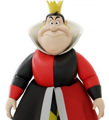Product image Alice in Wonderland Queen of Hearts 7-Inch Scale Action Figure