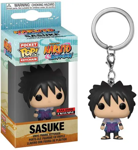 Product image Sasuke AAA Anime Exclusive Pocket Pop Keychain
