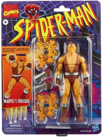 Product image Spider-Man Retro Marvel Legends Shocker 6-Inch Action Figure