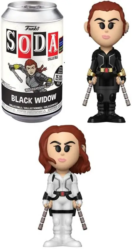Product image Black Widow Figure Marvel WonderCon 2021 Exclusive Funko Soda Vinyl