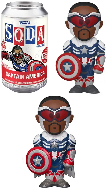 Product image Captain America The Falcon and the Winter Soldier Common and Chase Variant