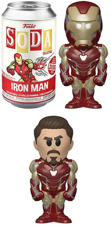 Product image Funko Marvel Soda - Iron Man Vinyl Figure in a Can