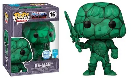Product image 16 He-Man Green - FunkoShop Exclusive He-Man Funko Pop Checklist