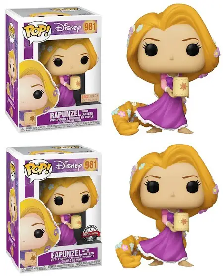 Product images 981 Rapunzel with Lantern - BoxLunch Exclusive and Special Edition Tangled Funko Pop Figures