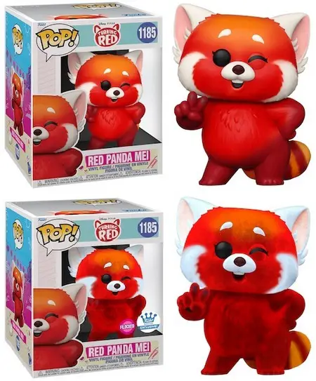 Product image 185 Red Panda Mei and Red Panda Mei Flocked - FunkoShop Exclusive