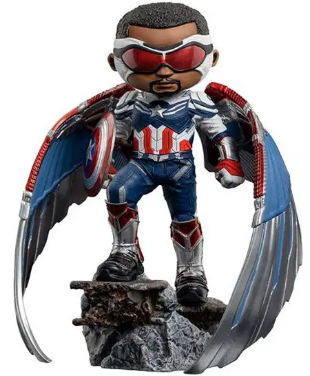 Product image Captain America - Sam Wilson - The Falcon and the Winter Soldier -  MiniCo Vinyl Figure - Marvel MiniCo Figures Checklist