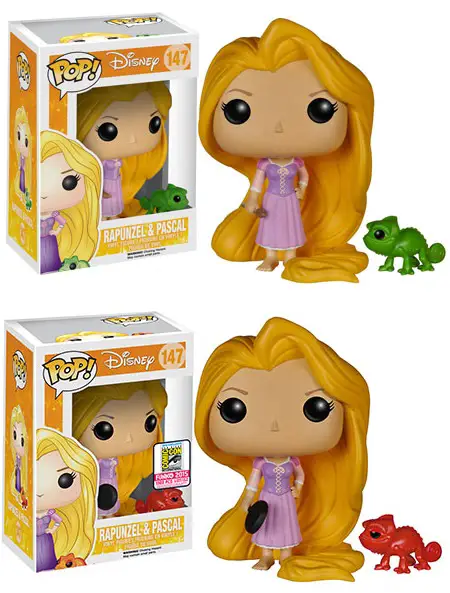 Product image 147 Rapunzel and Pascal - Rapunzel and Pascal Red - 2015 SDCC Exclusive - Tangled Funko Pop Figures