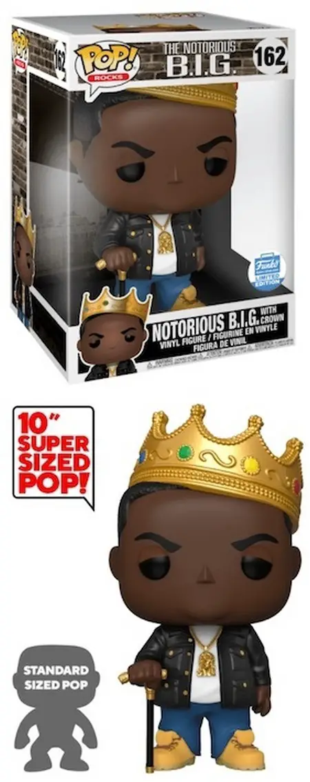 Product image 162 Biggie with Crown 10" - FunkoShop Exclusive