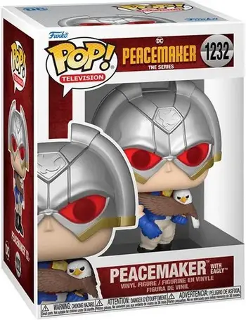Product image 1223 Peacemaker with Eagly Funko Pop Figure