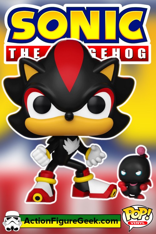 1030 Sonic The Hedgehog Shadow Funko Pop! with Dark Chao Buddy